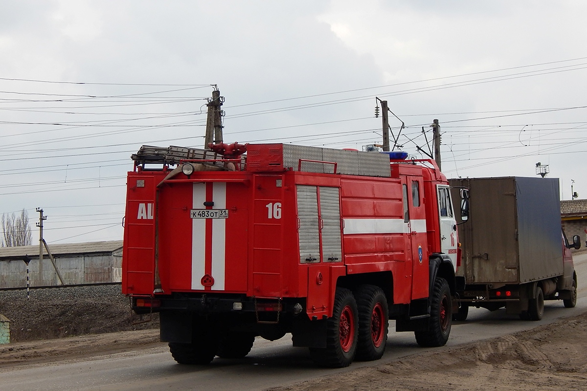 Белгородская область, № К 483 ОТ 31 — КамАЗ-43105