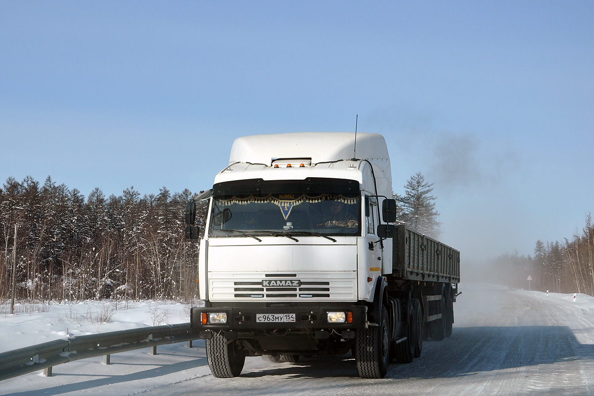 Саха (Якутия), № С 963 МУ 154 — КамАЗ-65116-N3(78)