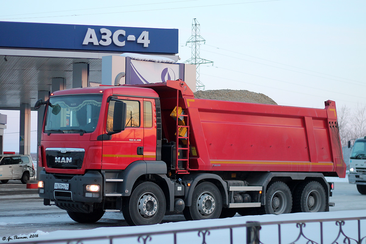 Саха (Якутия), № Е 670 МА 14 — MAN TGS 41.400