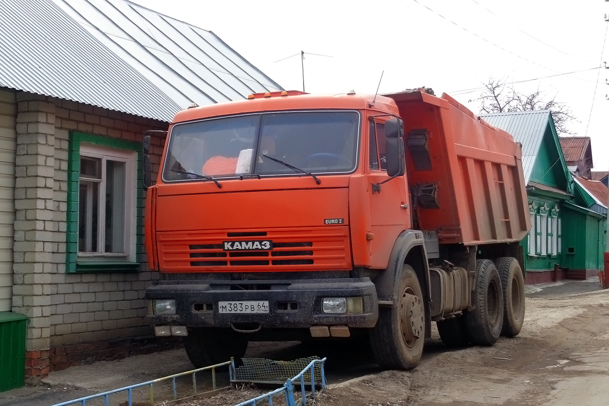 Саратовская область, № М 383 РВ 64 — КамАЗ-65115 [651150]