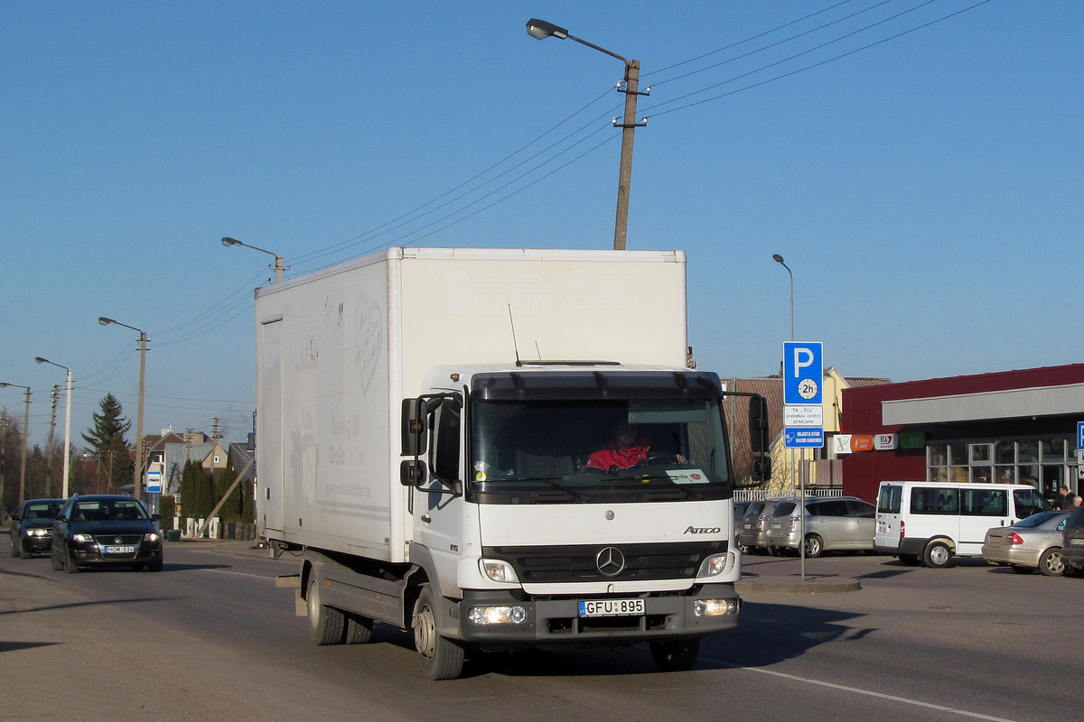 Литва, № GFU 895 — Mercedes-Benz Atego 815