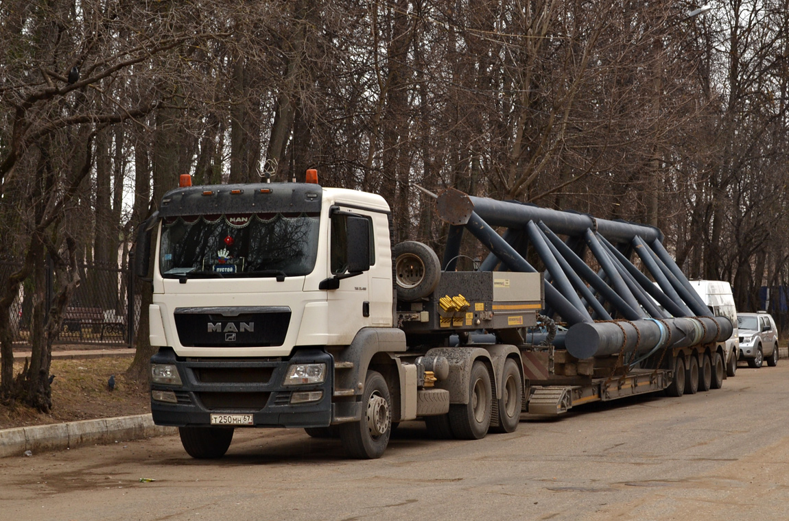 Смоленская область, № Т 250 МН 67 — MAN TGS 33.480