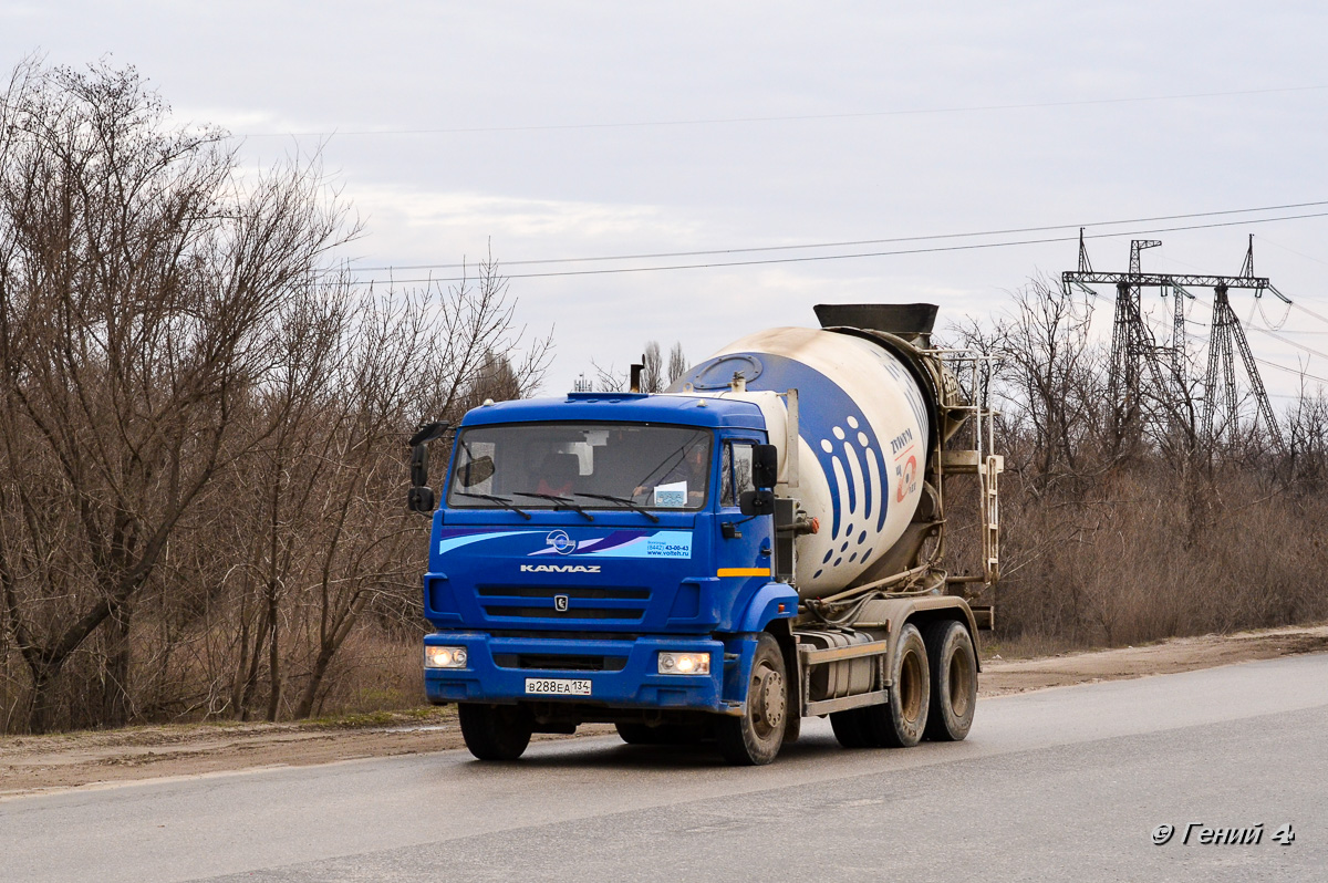 Волгоградская область, № В 288 ЕА 134 — КамАЗ-65115-A4(23)