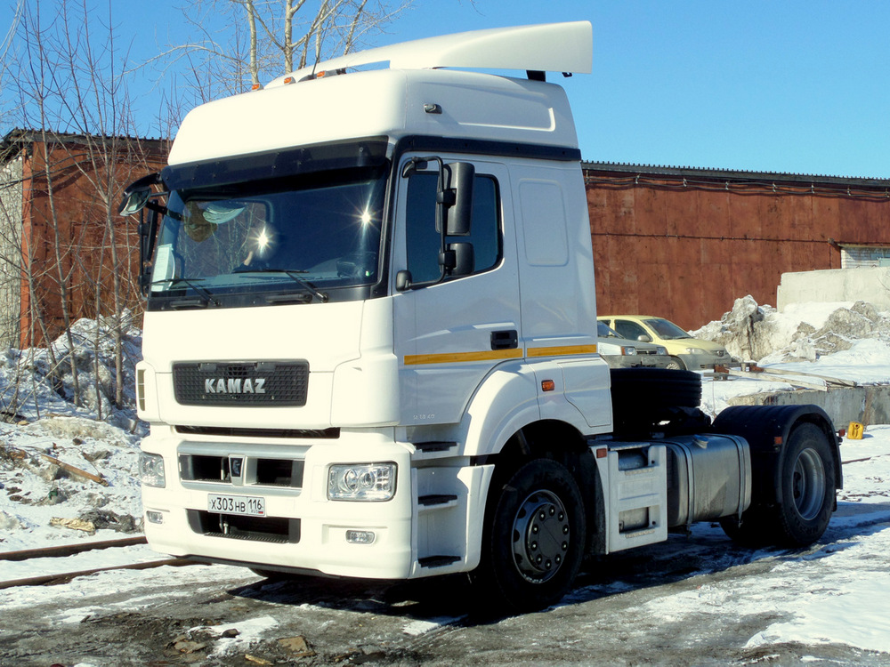 Татарстан, № Х 303 НВ 116 — КамАЗ-5490-S5(87)
