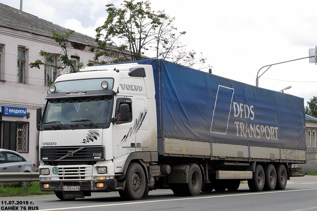 Костромская область, № Н 355 ТВ 44 — Volvo ('1993) FH12.420