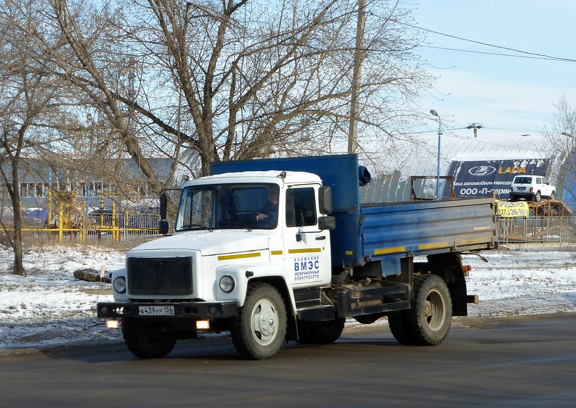 Волгоградская область, № А 439 УР 134 — ГАЗ-3309