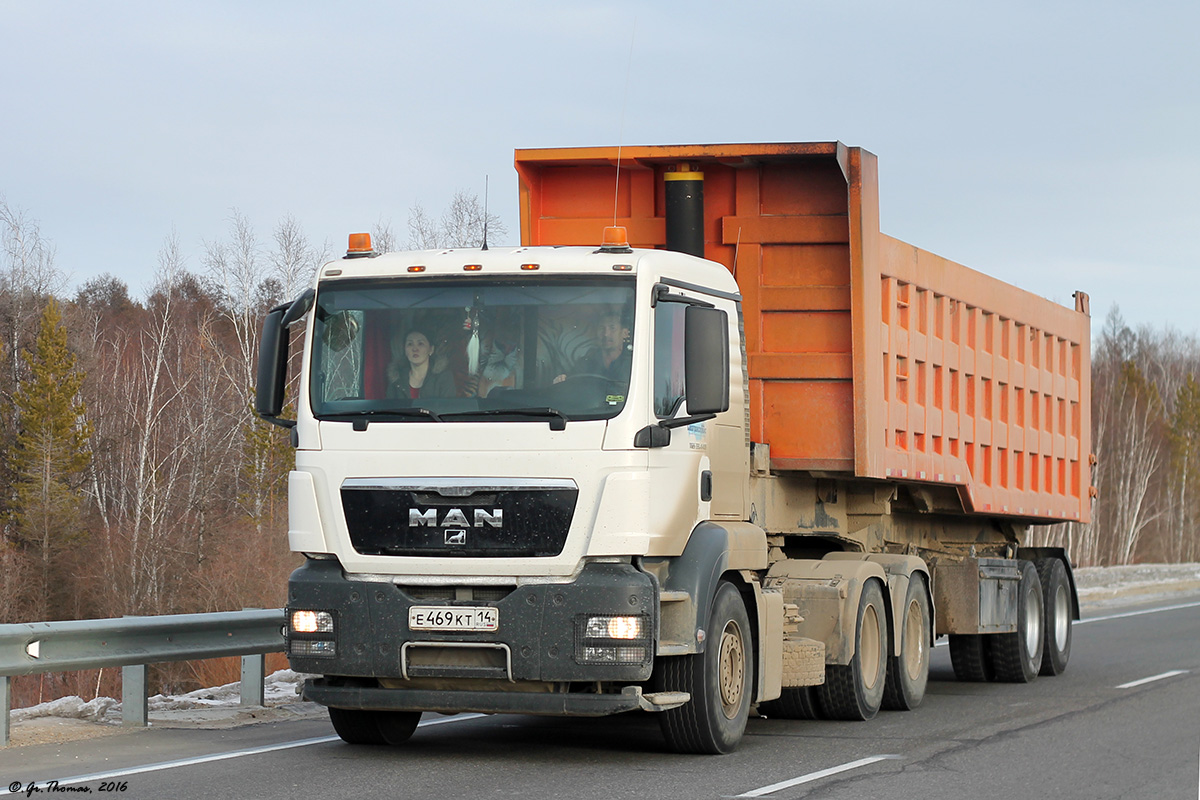 Саха (Якутия), № Е 469 КТ 14 — MAN TGS 33.440