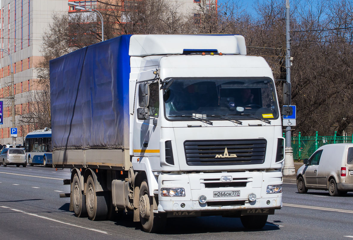 Москва, № М 266 ОК 777 — МАЗ-6312A9