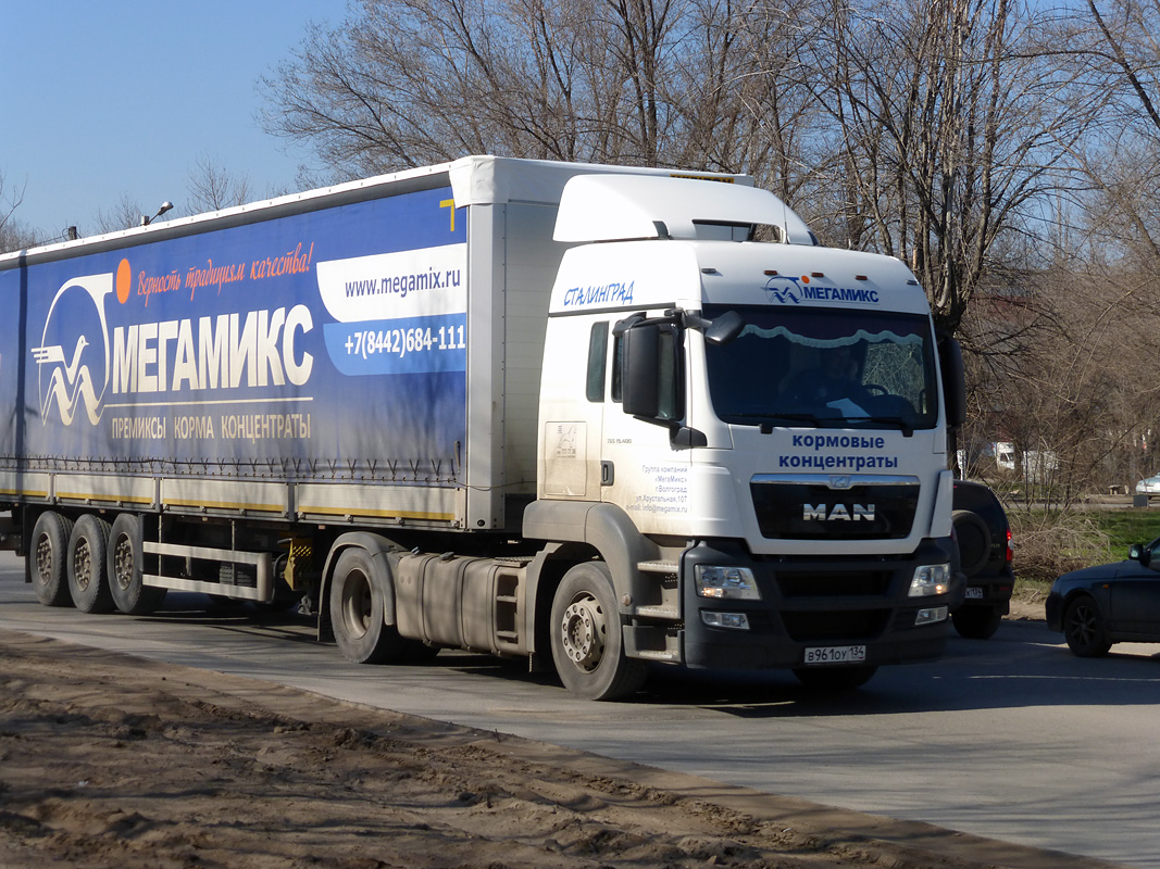 Волгоградская область, № В 961 ОУ 134 — MAN TGS 19.440