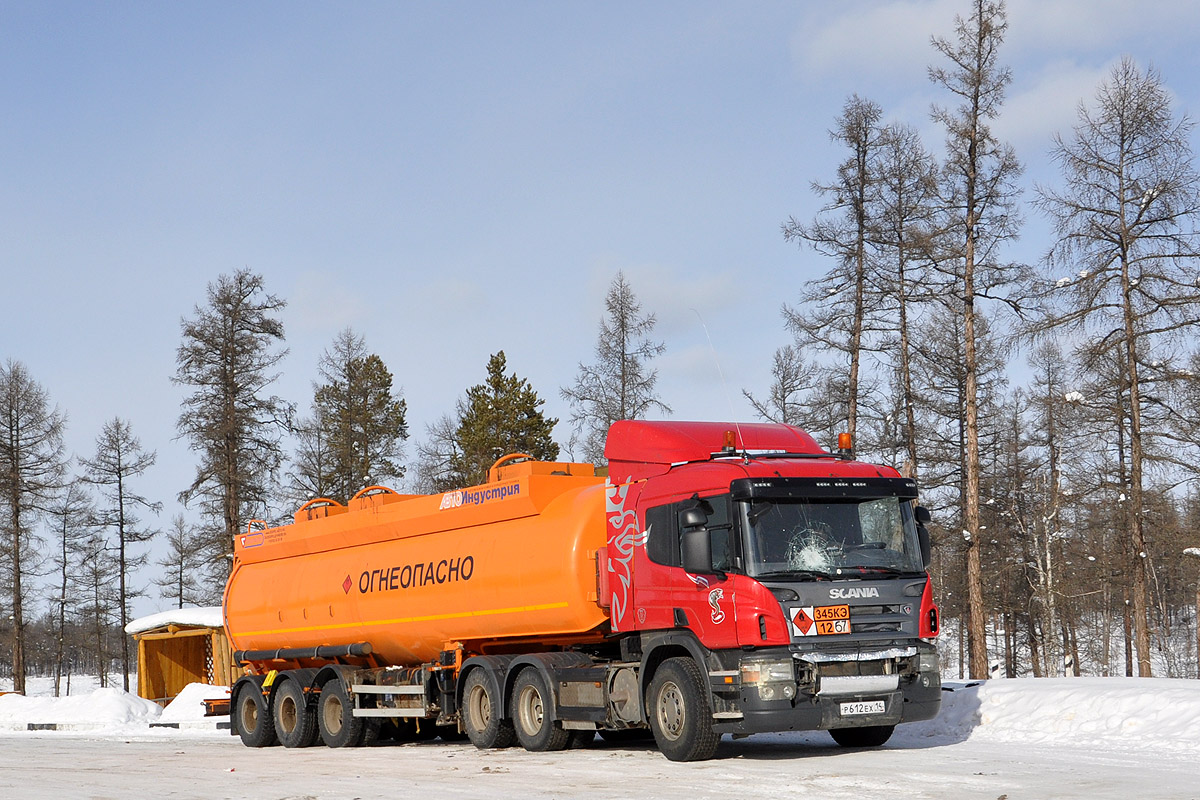Саха (Якутия), № Р 612 ЕХ 14 — Scania ('2004, общая модель)