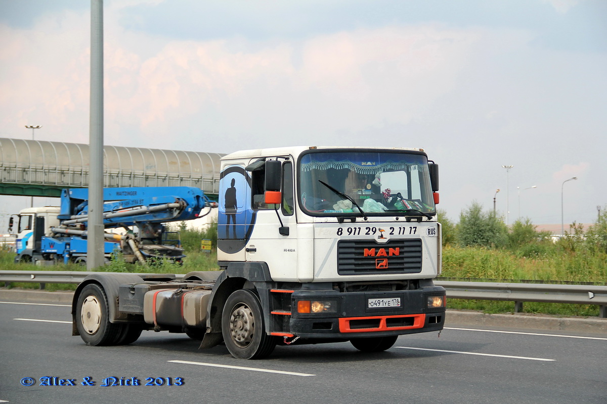 Санкт-Петербург, № О 491 УЕ 178 — MAN F2000 19.414