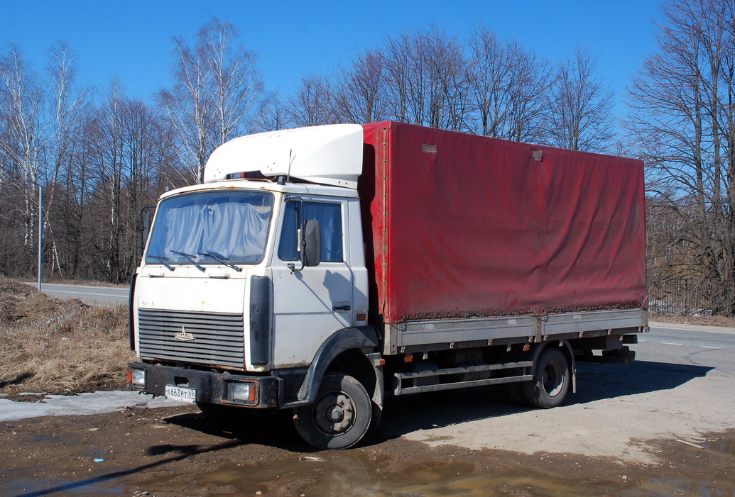 Тверская область, № А 663 РТ 69 — МАЗ-437041