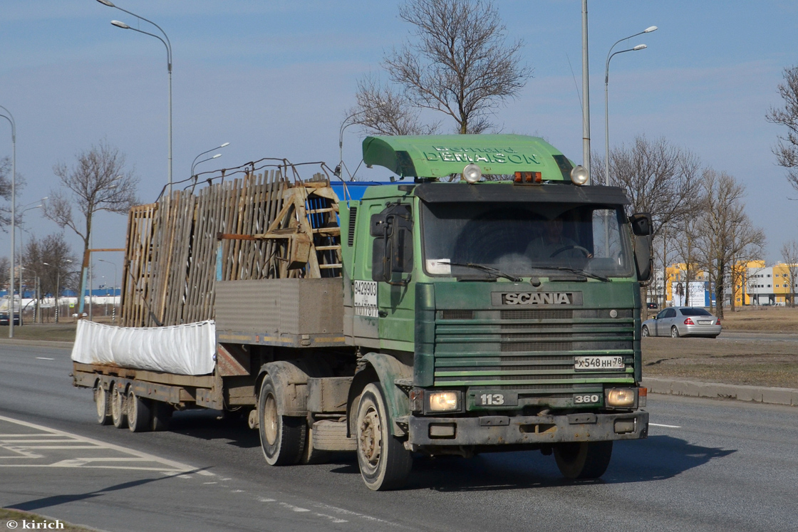 Санкт-Петербург, № Х 548 НН 78 — Scania (II) R113M