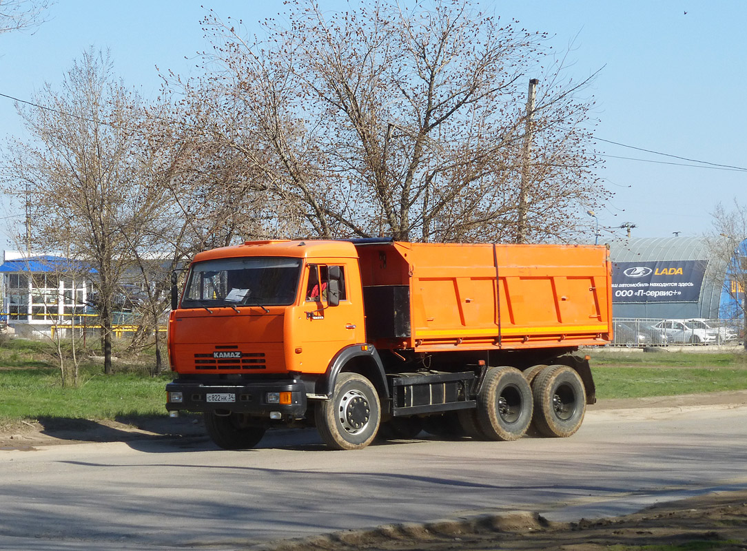 Волгоградская область, № С 822 НК 34 — КамАЗ-65115-D3(97)
