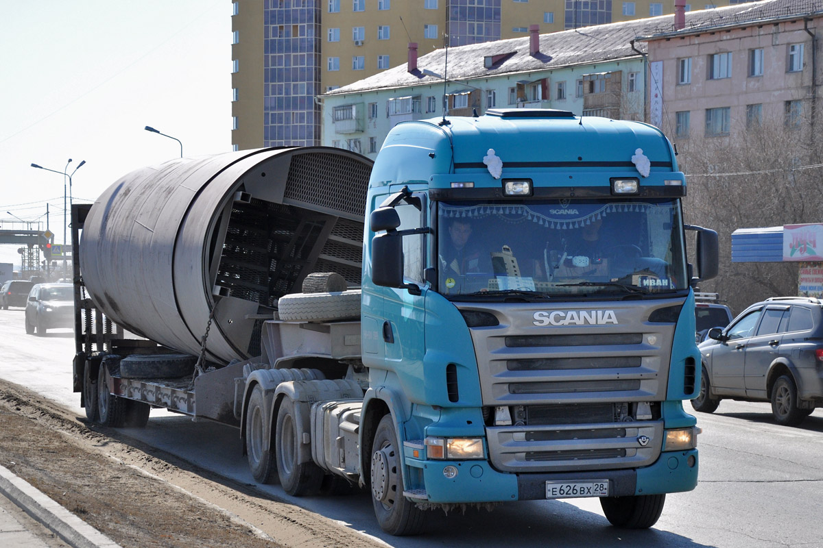 Амурская область, № Е 626 ВХ 28 — Scania ('2004) P420