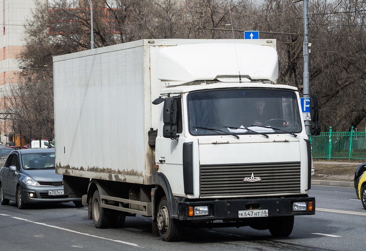 Тамбовская область, № К 647 НТ 68 — МАЗ-437043
