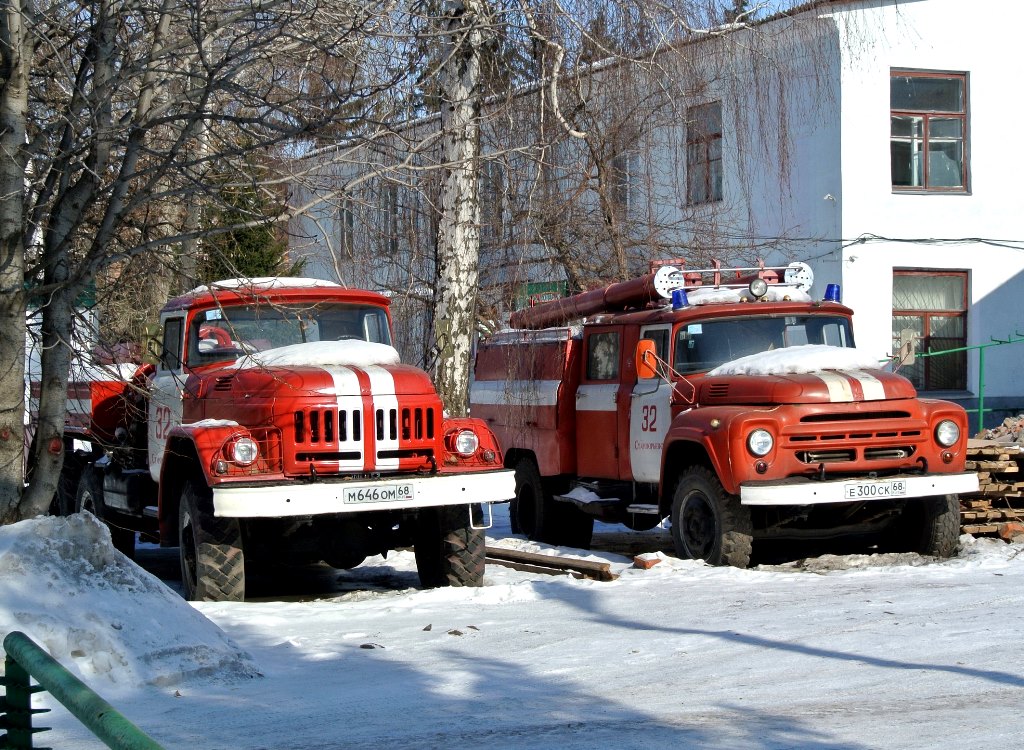 Тамбовская область, № М 646 ОМ 68 — ЗИЛ-131 (общая модель); Тамбовская область, № Е 300 СК 68 — ЗИЛ-130