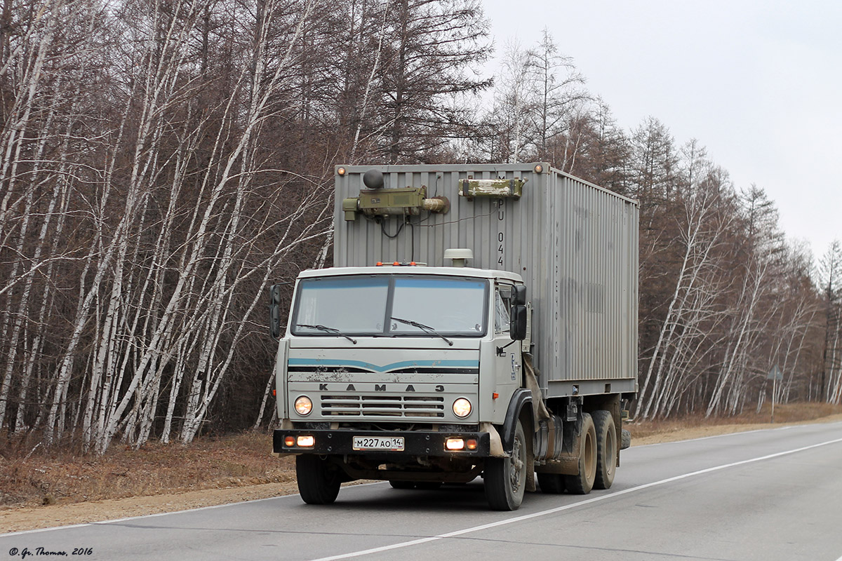 Саха (Якутия), № М 227 АО 14 — КамАЗ-53212