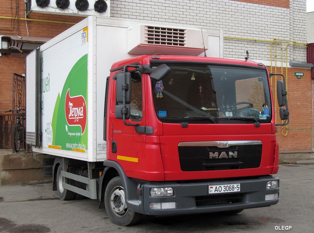 Минская область, № АО 3068-5 — MAN TGL (общая модель)