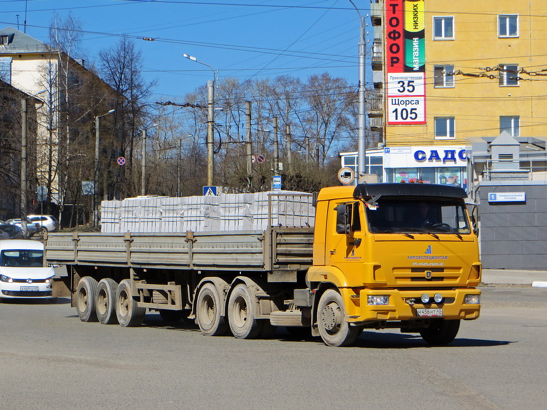 Кировская область, № Н 456 НТ 43 — КамАЗ-65116-N3(78)
