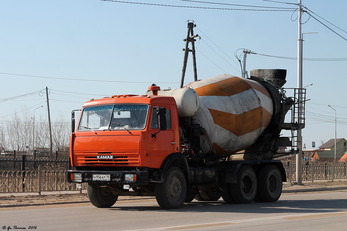 Саха (Якутия), № А 956 КР 14 — КамАЗ-53229-02 [53229C]