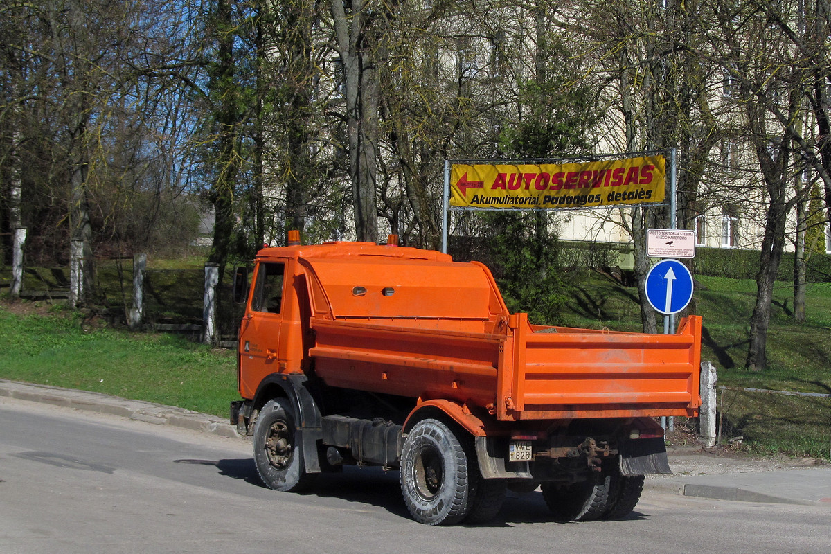 Литва, № VVE 826 — МАЗ-555106