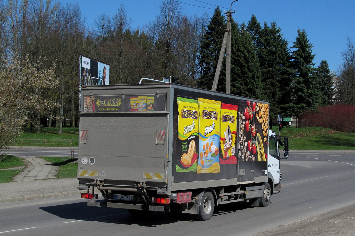 Литва, № HUF 619 — Mercedes-Benz Atego 918