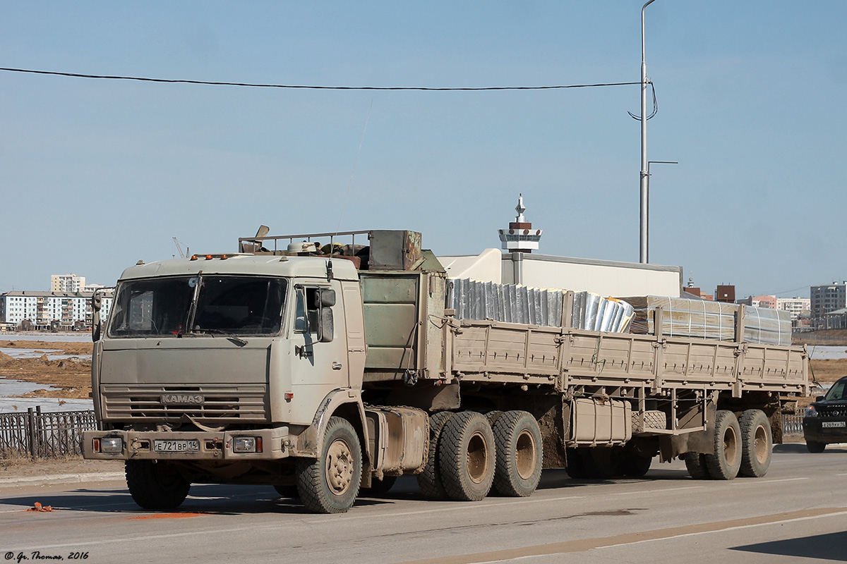 Саха (Якутия), № Е 721 ВР 14 — КамАЗ-54115-13 [54115N]