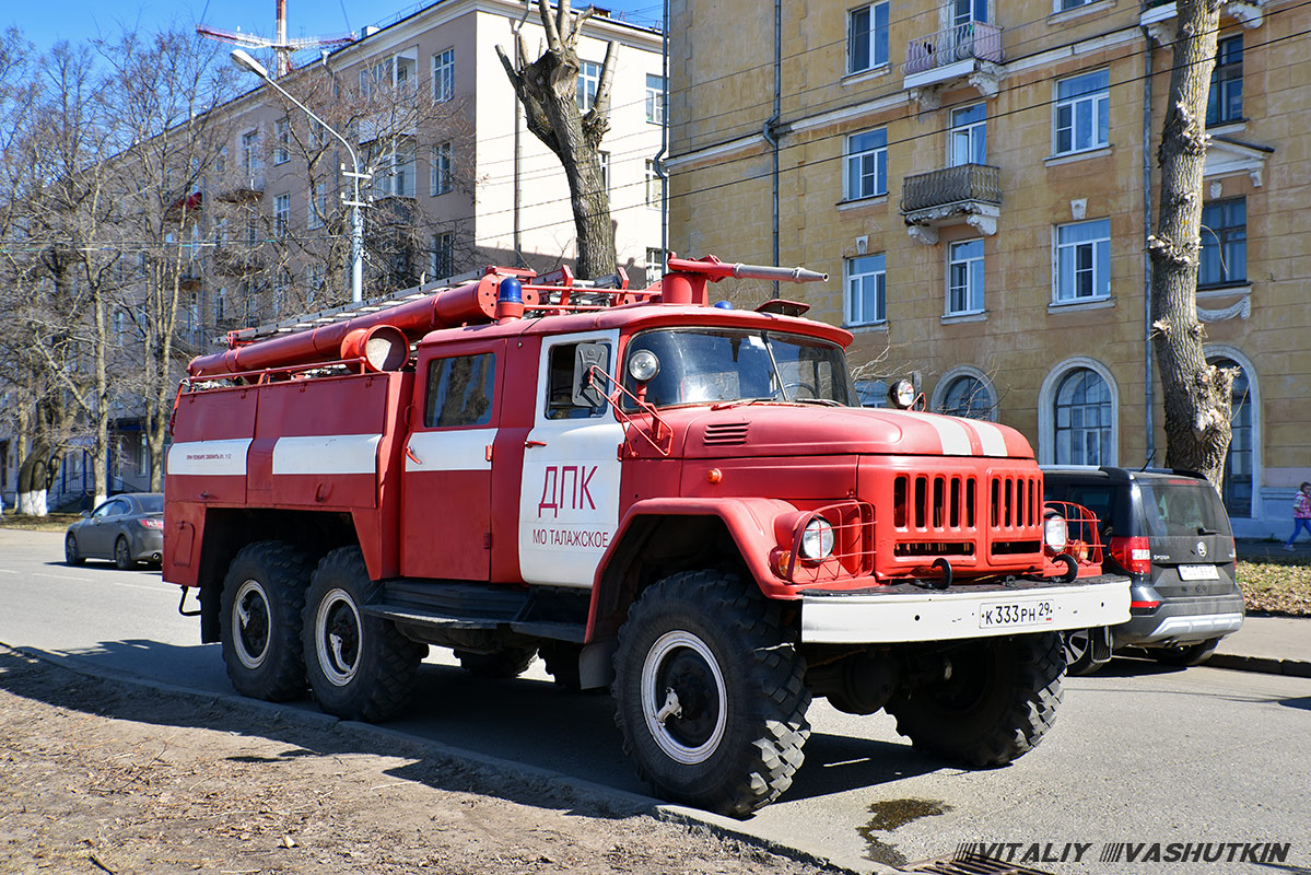 Архангельская область, № К 333 РН 29 — ЗИЛ-131 (общая модель)