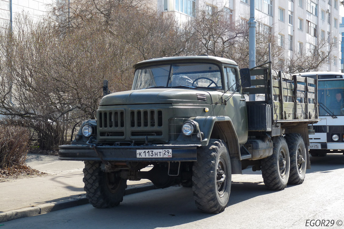Архангельская область, № К 113 НТ 29 — ЗИЛ-131 (общая модель)