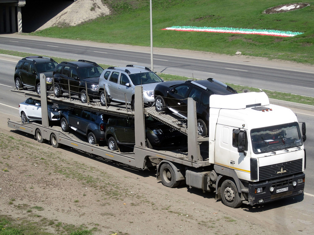 Татарстан, № Н 160 КО 116 — МАЗ-5440A5