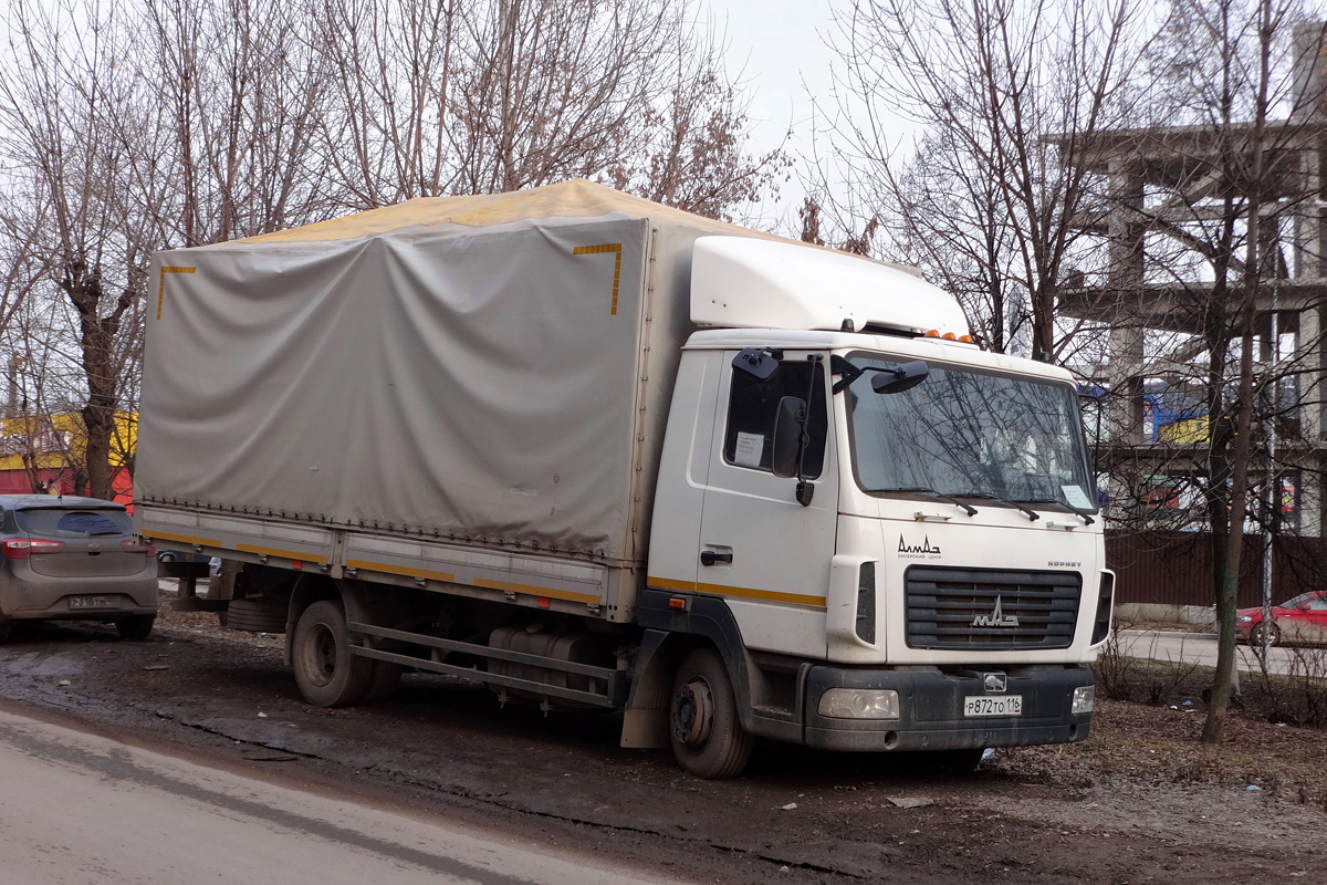 Татарстан, № Р 872 ТО 116 — МАЗ-4371P2