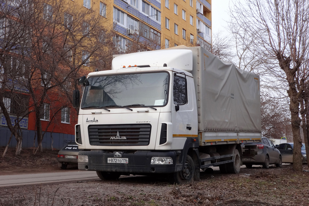 Татарстан, № Р 872 ТО 116 — МАЗ-4371P2