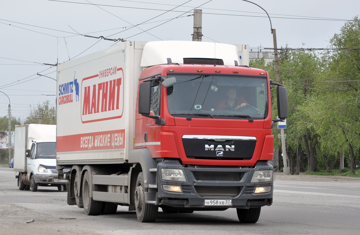 Омская область, № Н 958 ХВ 37 — MAN TGS 26.350