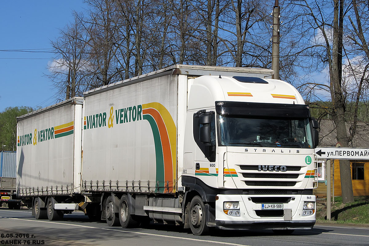 Словения, № LJ KB-566 — IVECO Stralis ('2007) 500