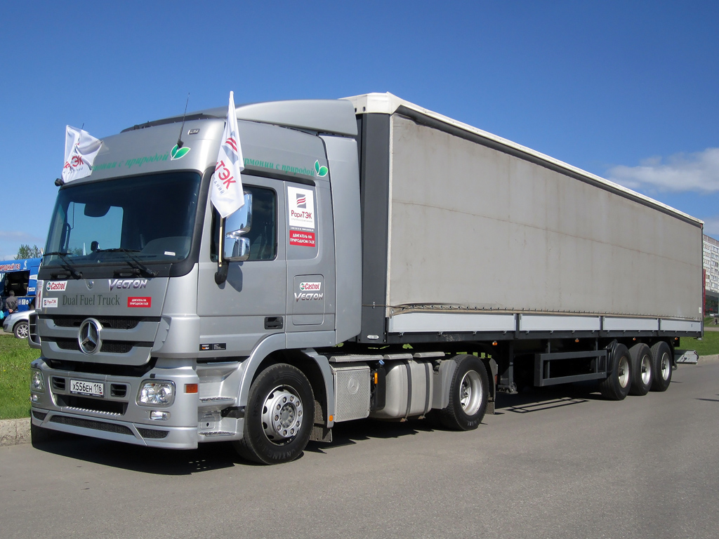 Татарстан, № Х 556 ЕН 116 — Mercedes-Benz Actros ('2009) 1844