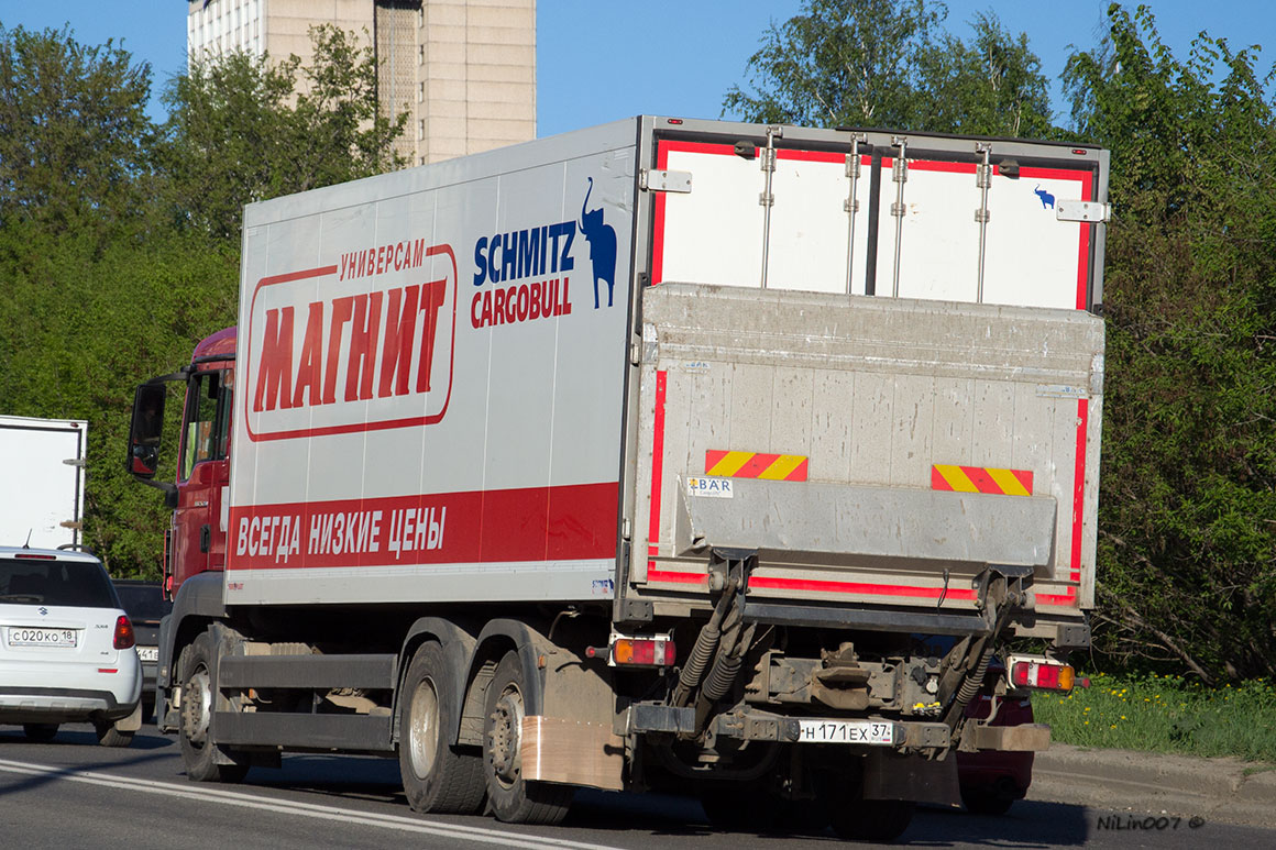 Удмуртия, № Н 171 ЕХ 37 — MAN TGS 26.350