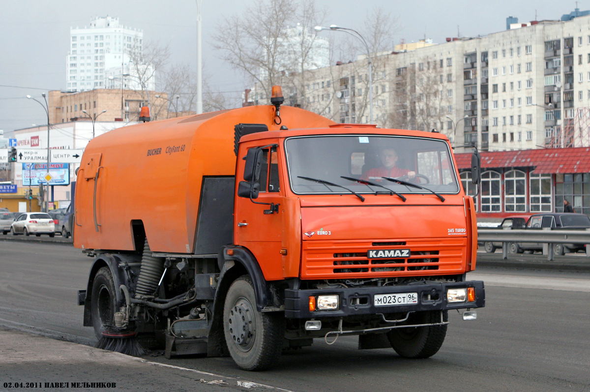 Свердловская область, № М 023 СТ 96 — КамАЗ-43253-A3(96)