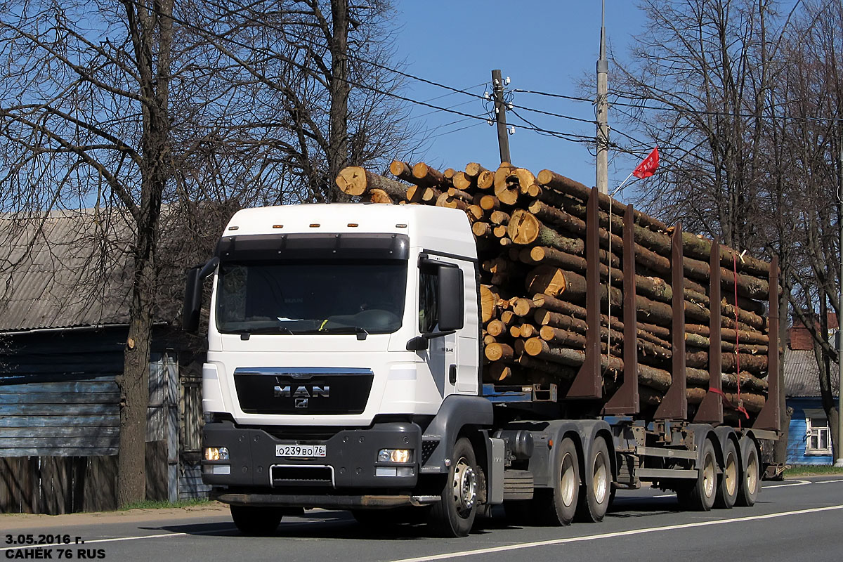 Ярославская область, № О 239 ВО 76 — MAN TGS 26.440