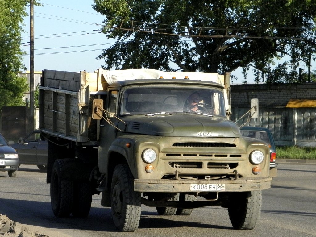 Тамбовская область, № К 008 ЕН 68 — ЗИЛ-495710