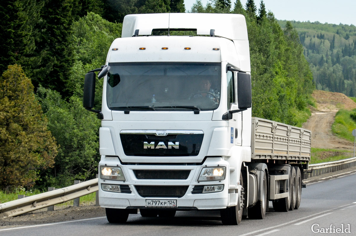 Красноярский край, № Н 797 КР 124 — MAN TGS 19.400