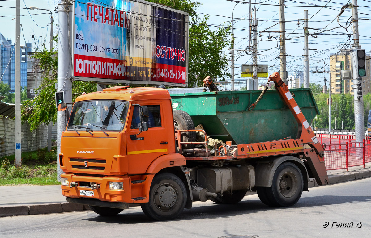 Волгоградская область, № В 848 ЕВ 134 — КамАЗ-43253-R4(28)