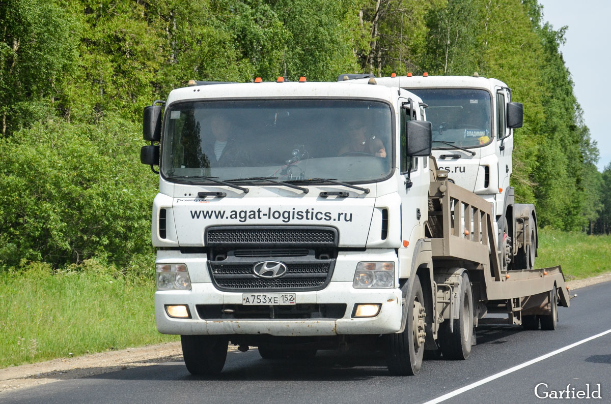 Нижегородская область, № А 753 ХЕ 152 — Hyundai Power Truck HD500