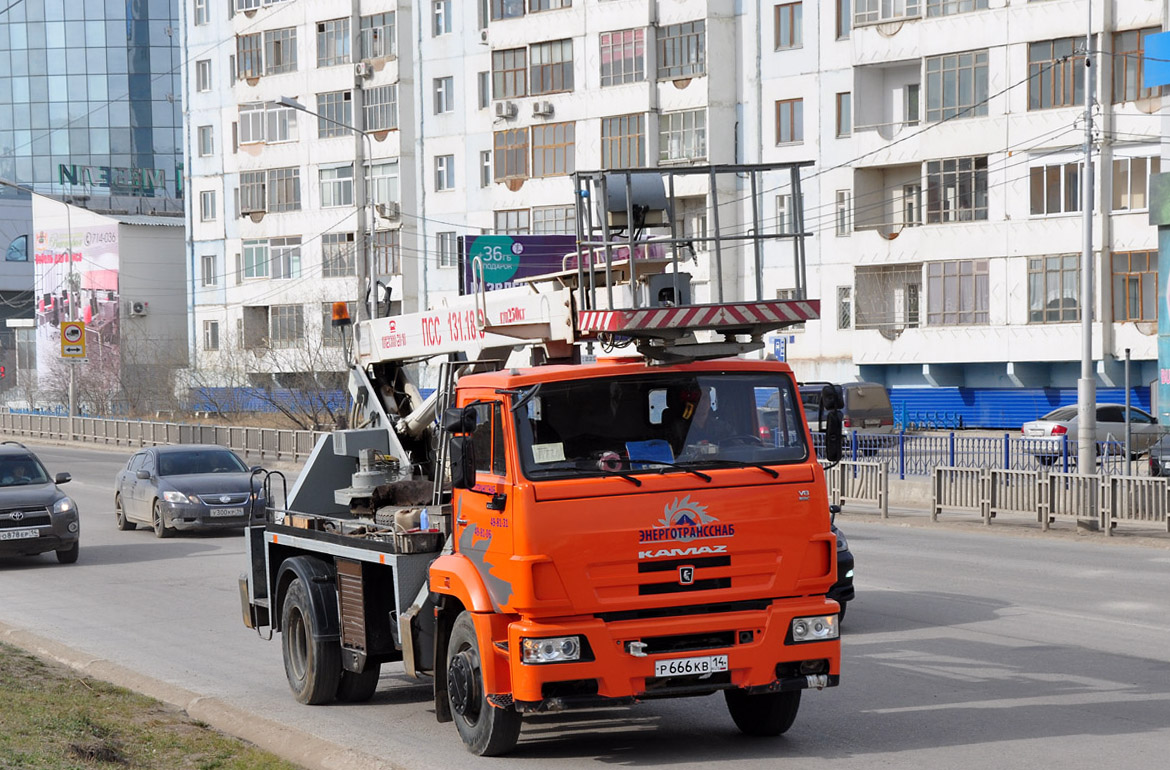 Саха (Якутия), № Р 666 КВ 14 — КамАЗ-43253-H3(99)