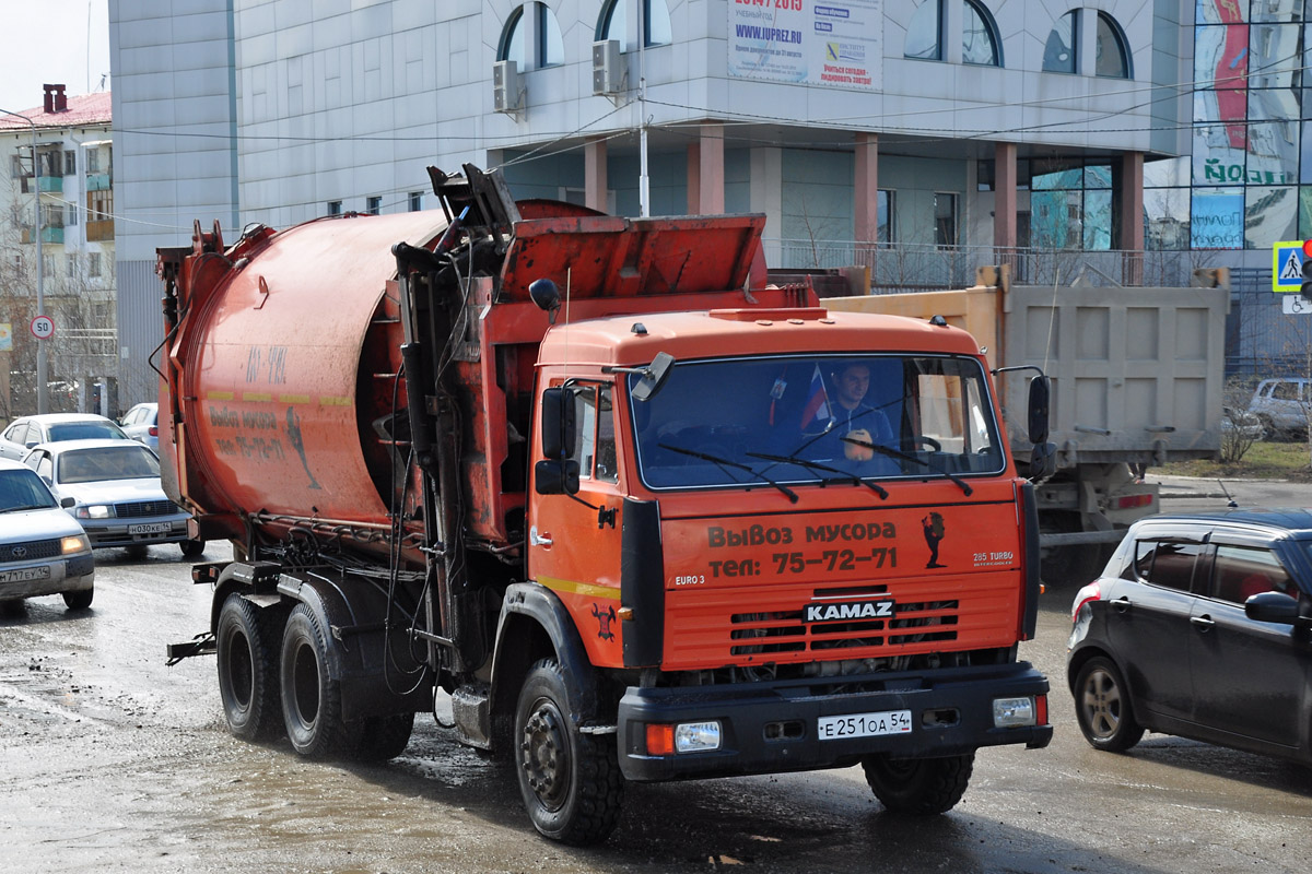 Саха (Якутия), № Е 251 ОА 54 — КамАЗ-65115-D3(97)