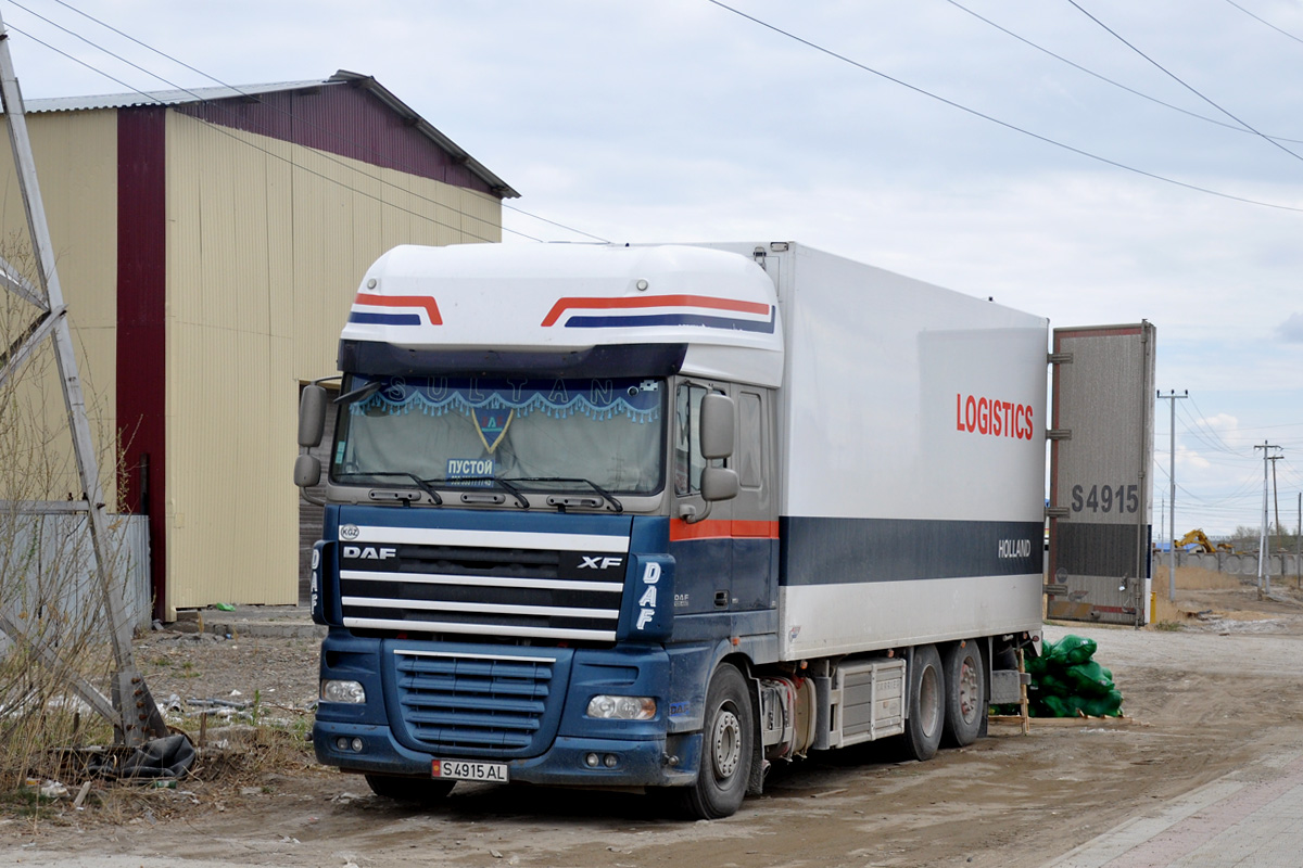 Киргизия, № S 4915 AL — DAF XF105 FAR