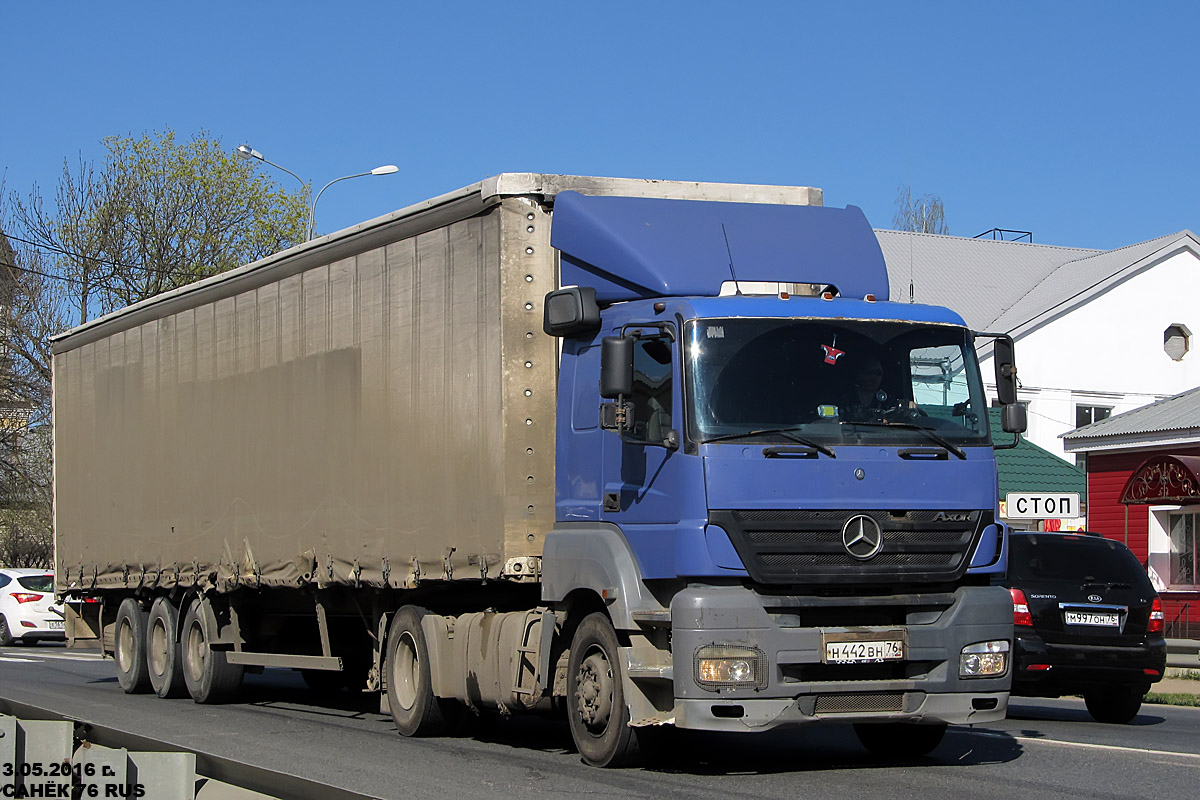 Ярославская область, № Н 442 ВН 76 — Mercedes-Benz Axor 1840