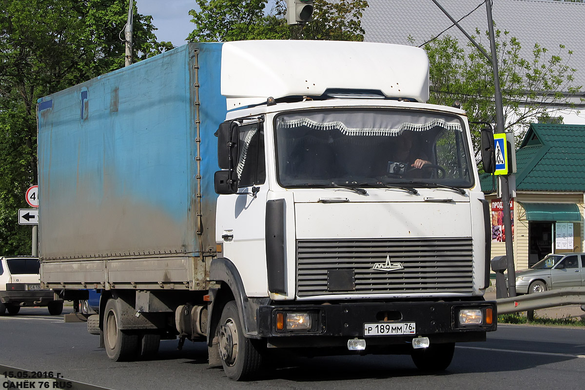 Ярославская область, № Р 189 ММ 76 — МАЗ-437043