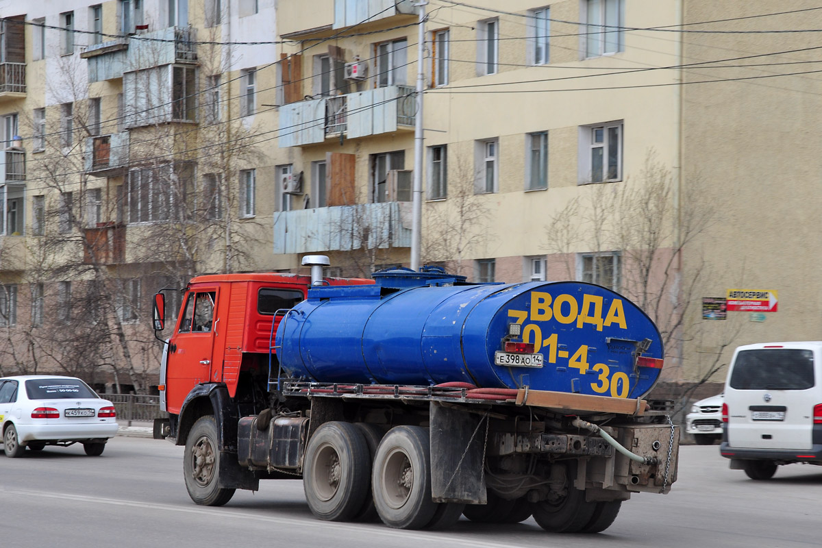 Саха (Якутия), № Е 398 АО 14 — КамАЗ-5410