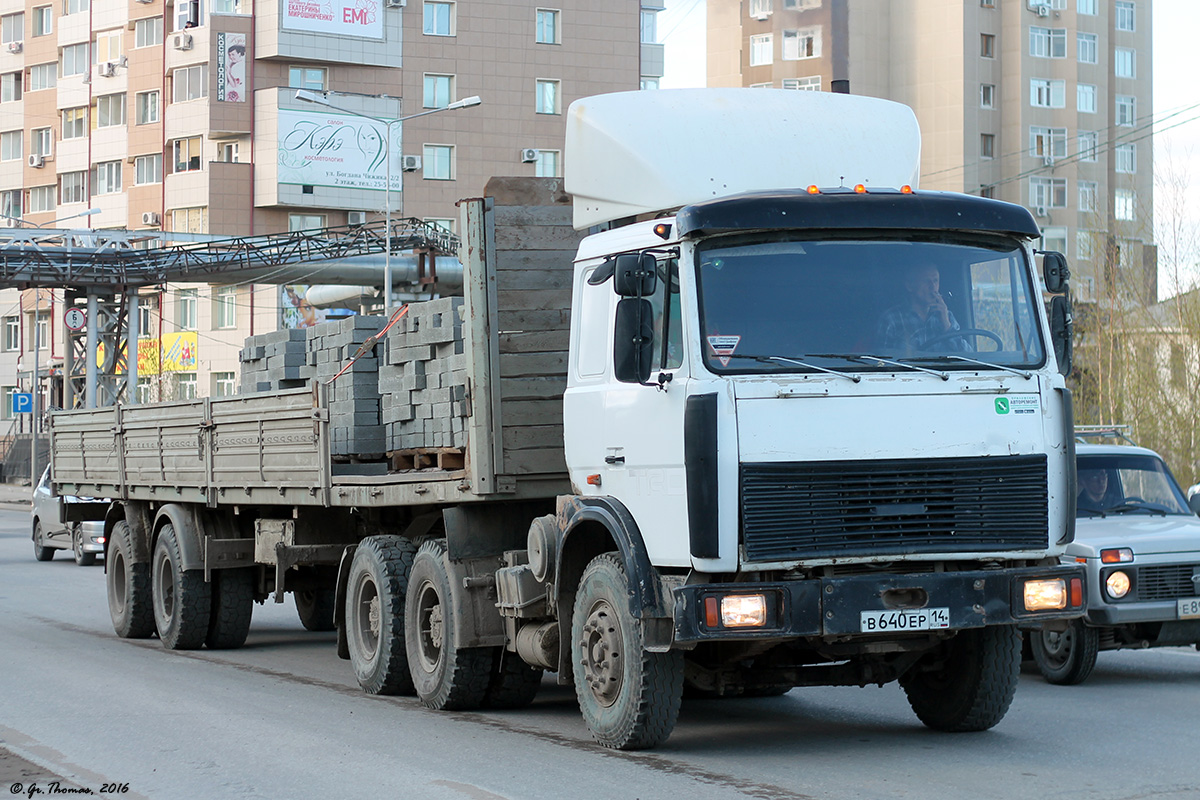 Саха (Якутия), № В 640 ЕР 14 — МАЗ-6422A8